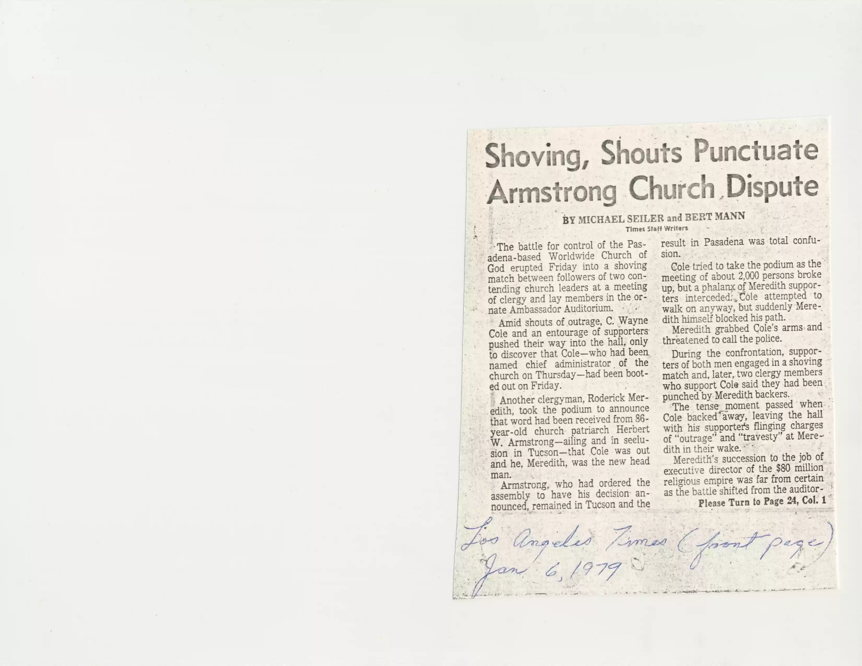 1. LA Times 1-6-79